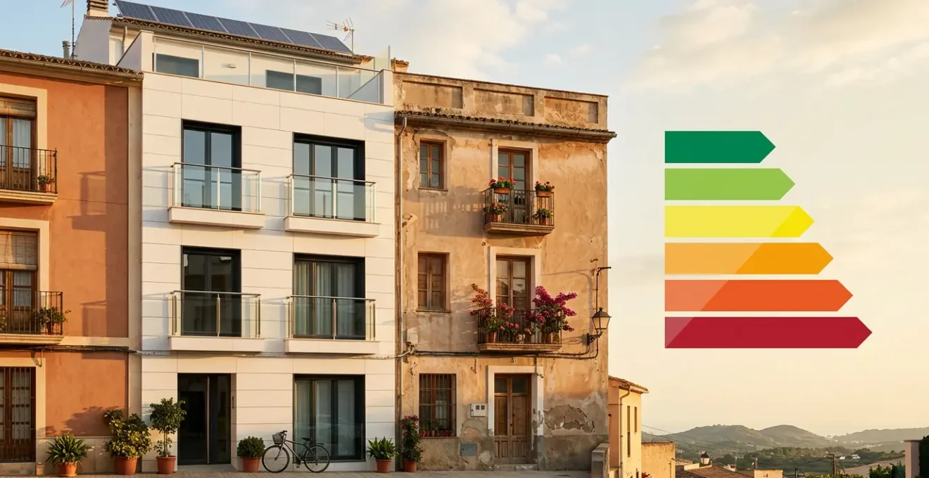 Evaluación de eficiencia energética en una vivienda moderna con diferentes niveles de calificación