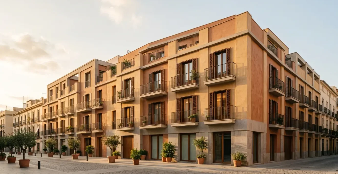 Profesional inmobiliario analizando comparables de venta para valorar propiedad en España